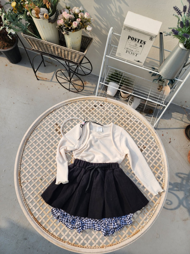 Dalla - Korean Children Fashion - #fashionkids - Bolero Tee - 2