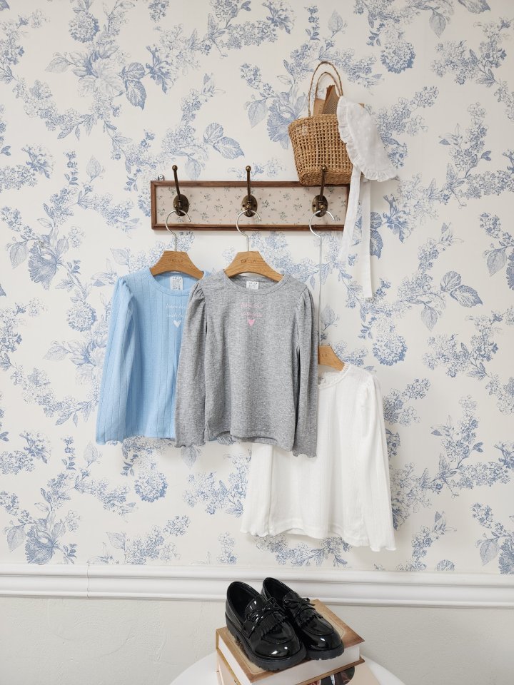Dalla - Korean Children Fashion - #fashionkids - Spring Heart Tee