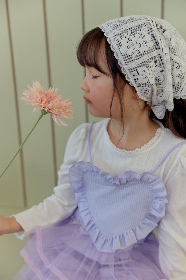 Dalla - Korean Children Fashion - #kidzfashiontrend - Triangle Knit Scarf - 7