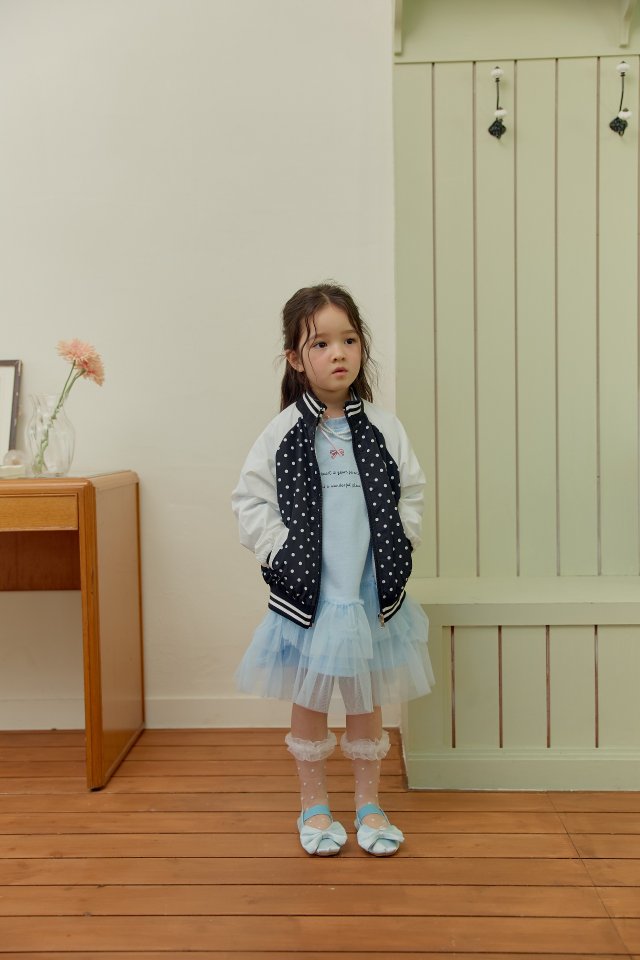 Dalla - Korean Children Fashion - #kidzfashiontrend - Dot Ribbed Jumper - 11