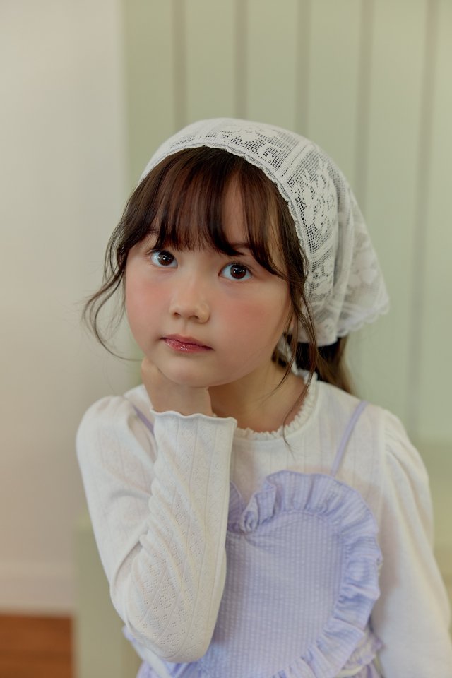 Dalla - Korean Children Fashion - #littlefashionista - Triangle Knit Scarf - 9