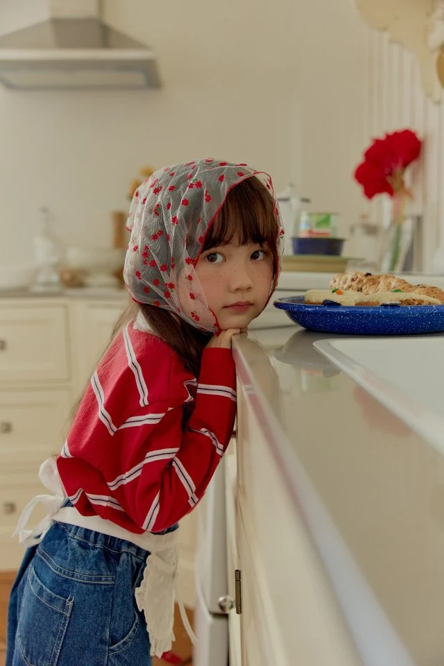 Dalla - Korean Children Fashion - #littlefashionista - New Jean Collared Tee - 11