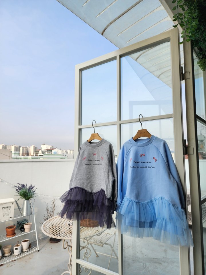 Dalla - Korean Children Fashion - #littlefashionista - Wave Tiered One-piece - 2