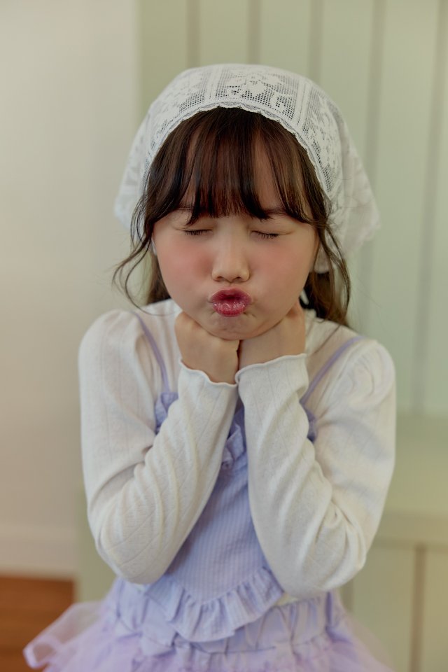 Dalla - Korean Children Fashion - #magicofchildhood - Triangle Knit Scarf - 10