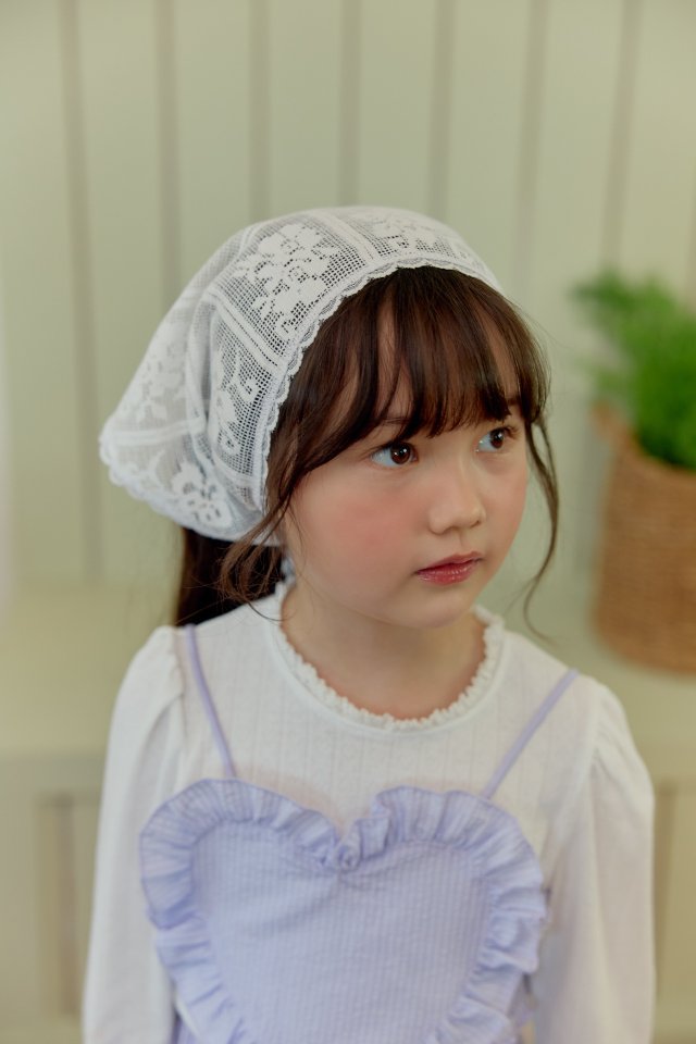 Dalla - Korean Children Fashion - #minifashionista - Triangle Knit Scarf - 11