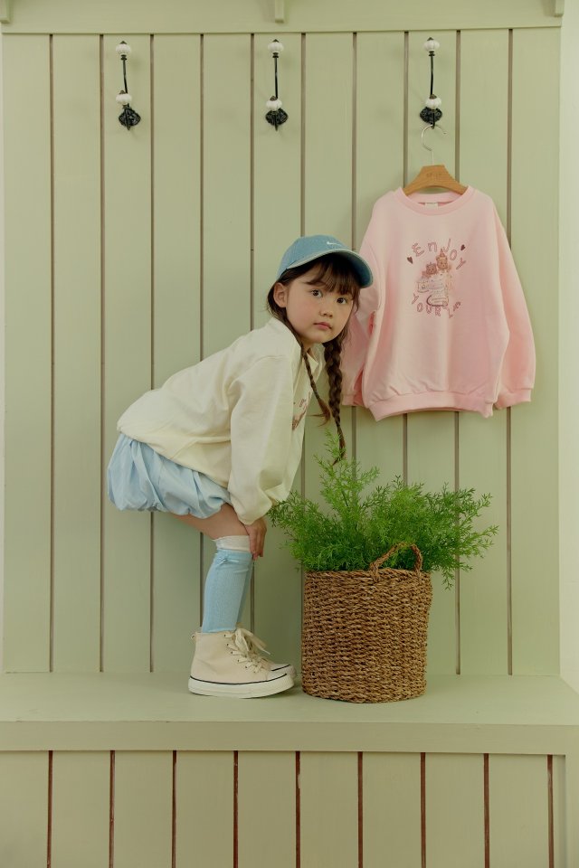 Dalla - Korean Children Fashion - #minifashionista - Enjoy Bear Sweatshirt - 11