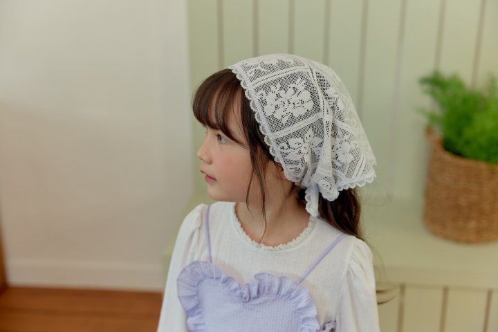 Dalla - Korean Children Fashion - #prettylittlegirls - Triangle Knit Scarf - 12