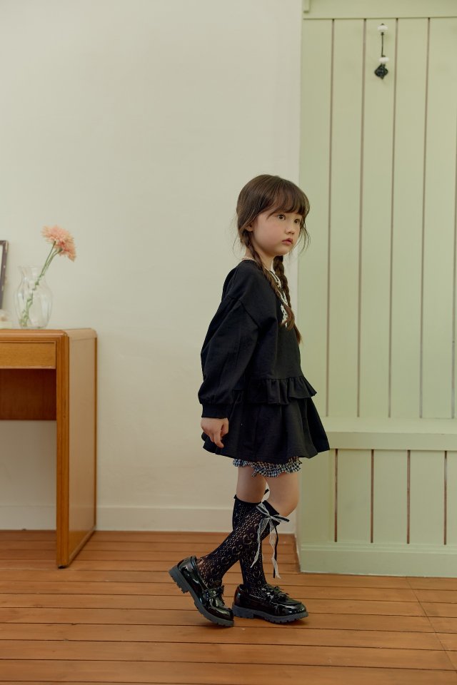 Dalla - Korean Children Fashion - #prettylittlegirls - Heart Ribbon Sweatshirt - 11