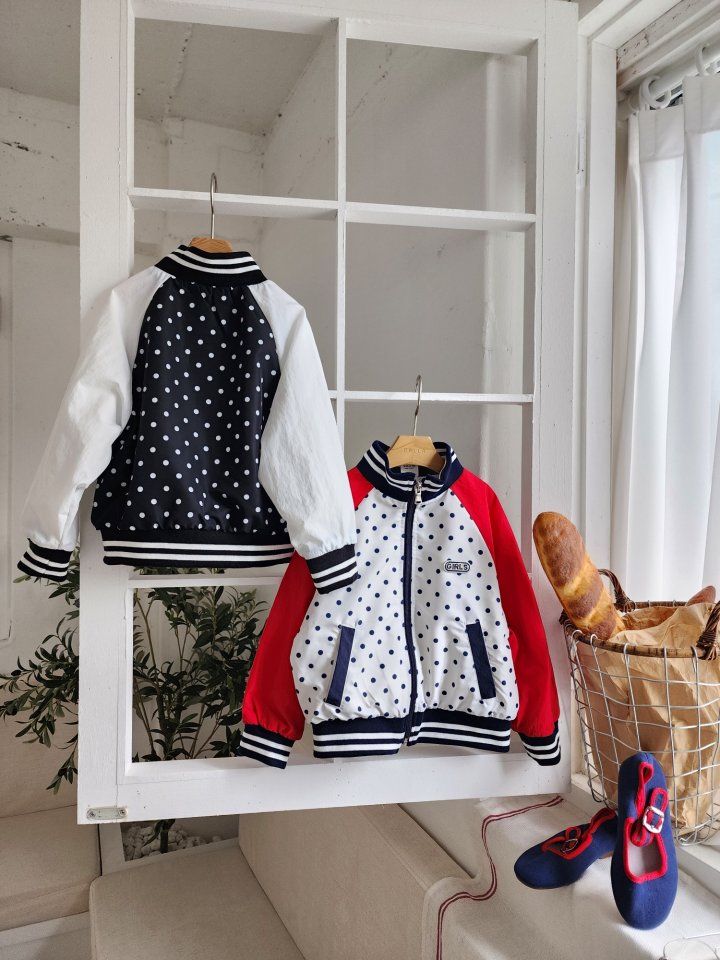 Dalla - Korean Children Fashion - #prettylittlegirls - Dot Ribbed Jumper - 2