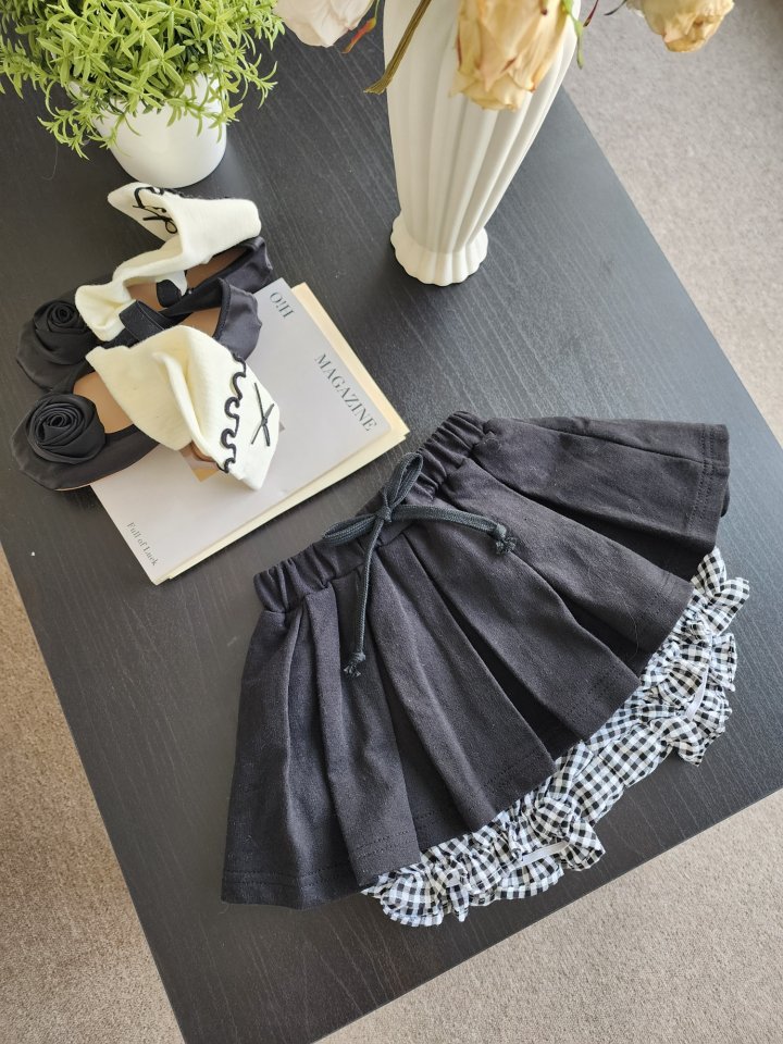 Dalla - Korean Children Fashion - #todddlerfashion - Bloomer Pleated Skirt - 4