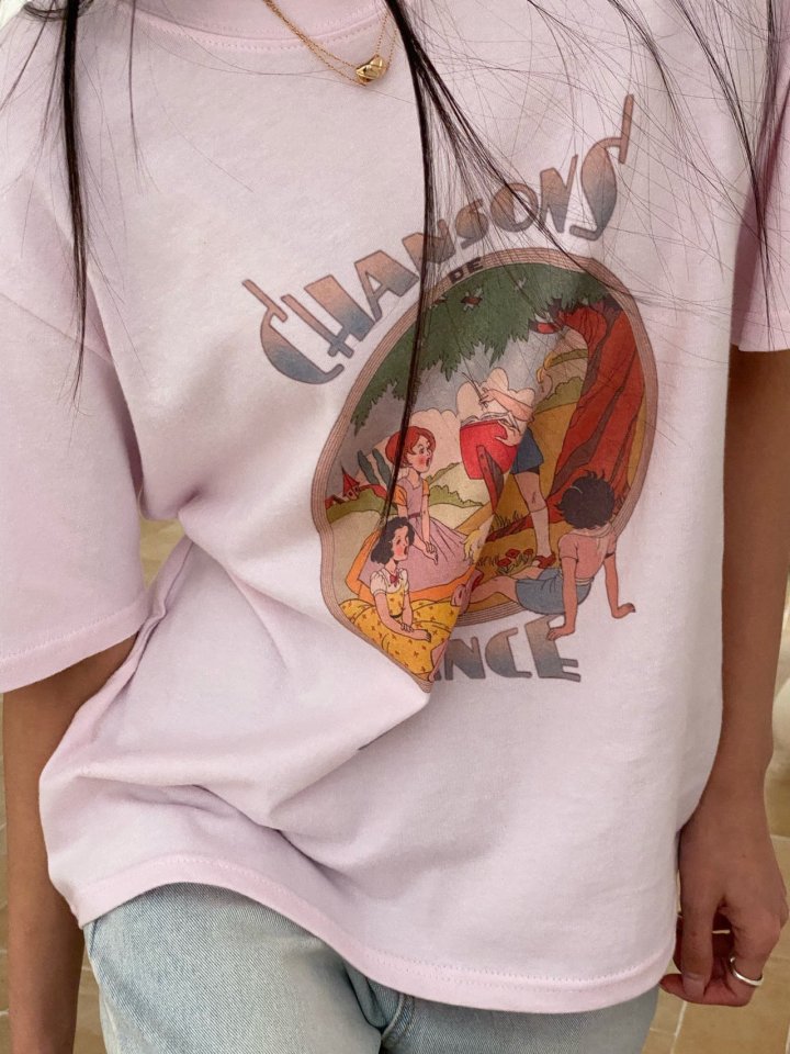Diana - Korean Women Fashion - #momslook - Chanson Tee - 7