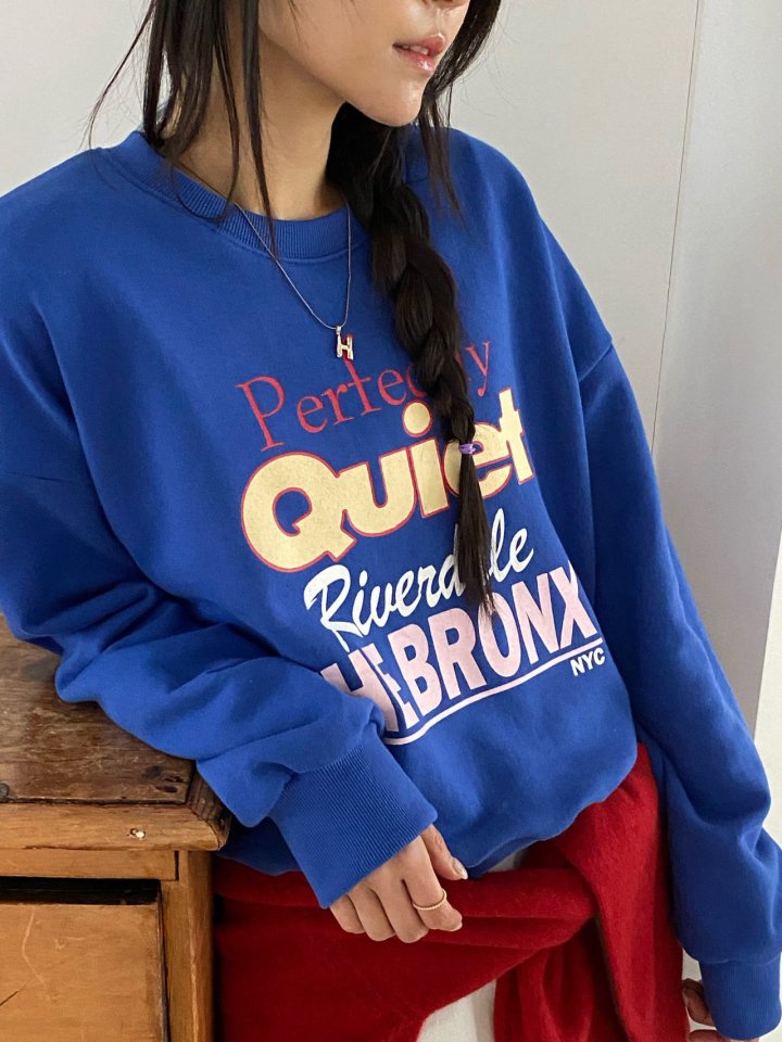 Diana - Korean Women Fashion - #momslook - Quiet Sweatshirt - 2