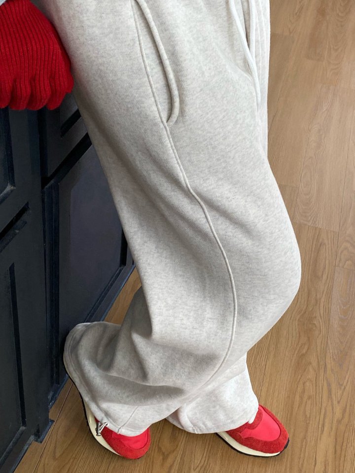 Diana - Korean Women Fashion - #womensfashion - Warm Fleece Pants - 10