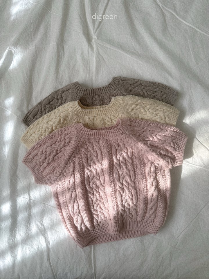 Digreen - Korean Children Fashion - #Kfashion4kids - Pastel Puff Knit - 10