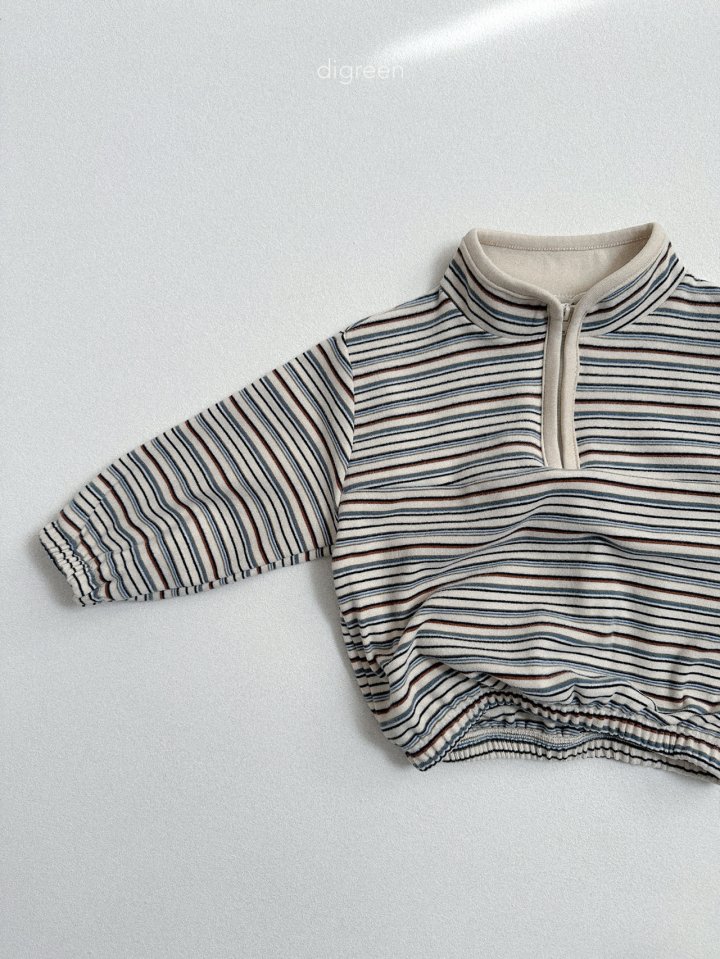 Digreen - Korean Children Fashion - #Kfashion4kids - Rolly Half Zip-Up - 8