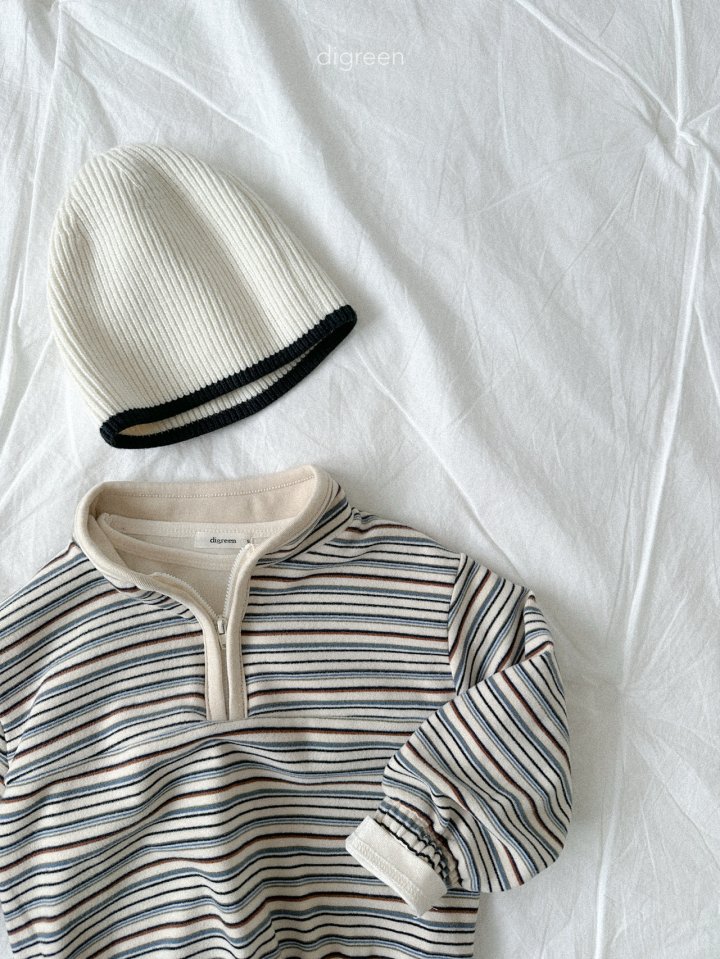 Digreen - Korean Children Fashion - #childofig - Line Beanie - 11