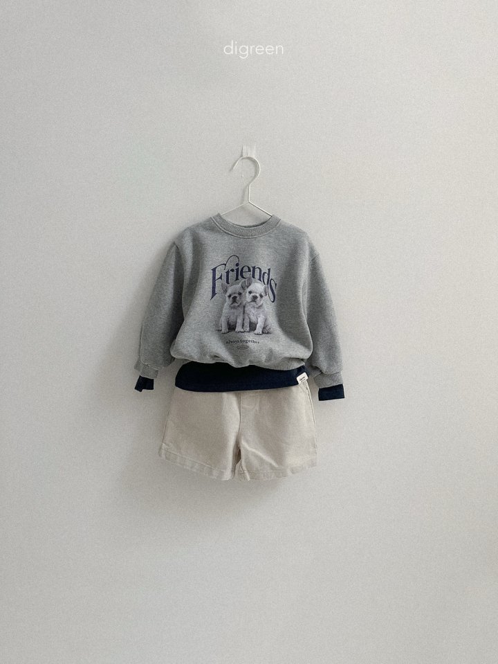 Digreen - Korean Children Fashion - #childofig - Friends Dog Sweatshirt - 10
