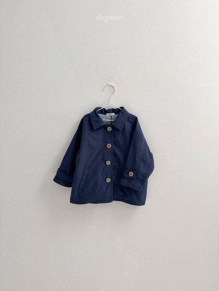 Digreen - Korean Children Fashion - #childofig - Half Trench Jacket - 6
