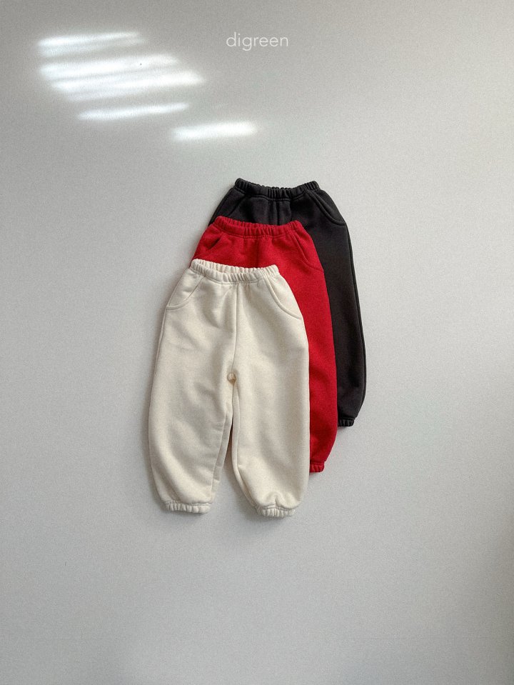 Digreen - Korean Children Fashion - #childofig - Heart Jogger Pants - 4