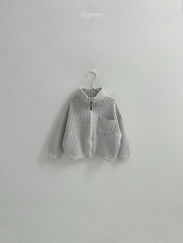 Digreen - Korean Children Fashion - #childofig - Cube Zip-Up - 6