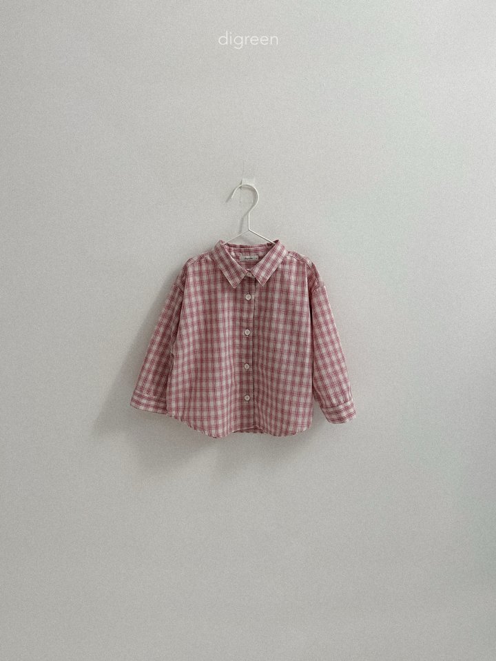 Digreen - Korean Children Fashion - #childrensboutique - Check Shirt - 7