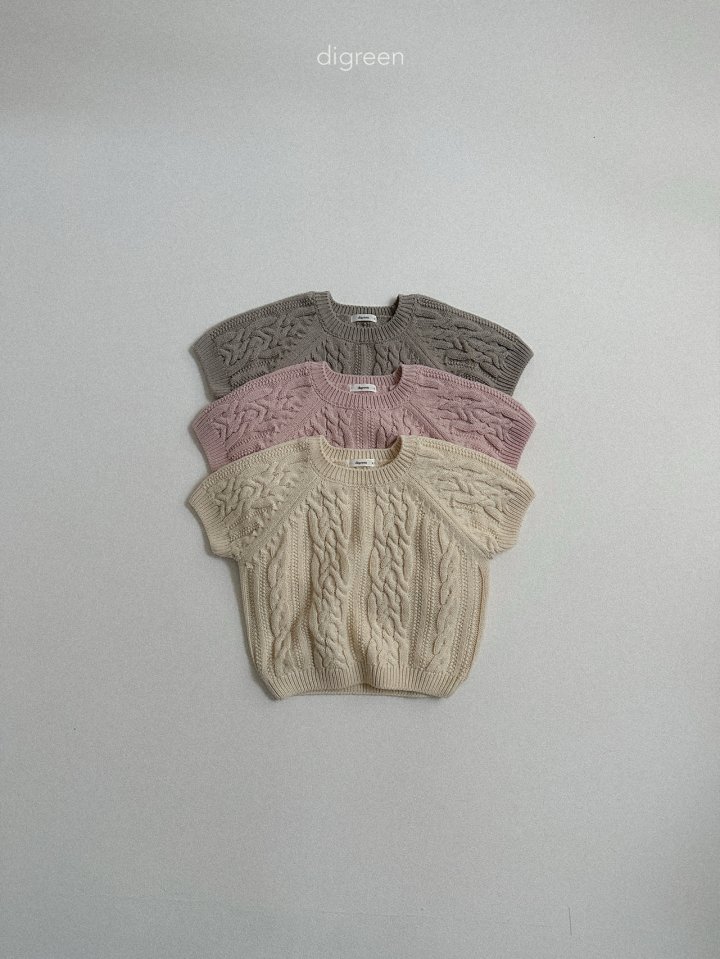 Digreen - Korean Children Fashion - #childrensboutique - Pastel Puff Knit - 3