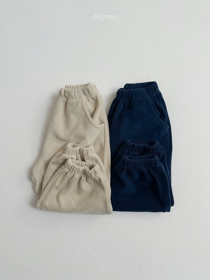 Digreen - Korean Children Fashion - #childrensboutique - Urban Terry Jogger Pants - 3