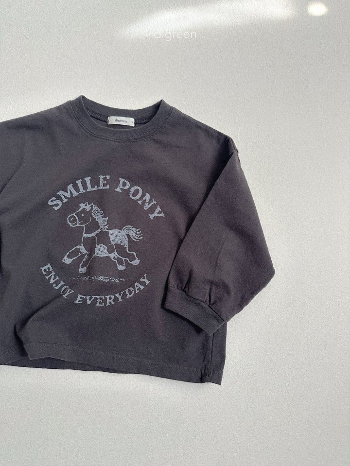 Digreen - Korean Children Fashion - #childrensboutique - Pony Tee - 8
