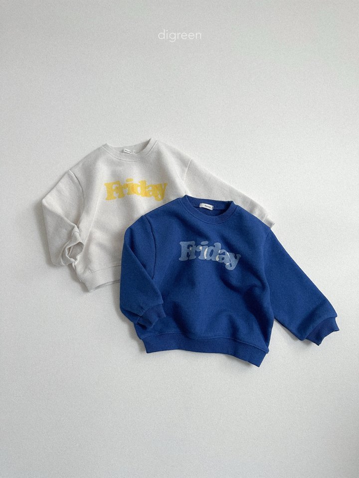 Digreen - Korean Children Fashion - #childrensboutique - Friday Sweatshirt - 9