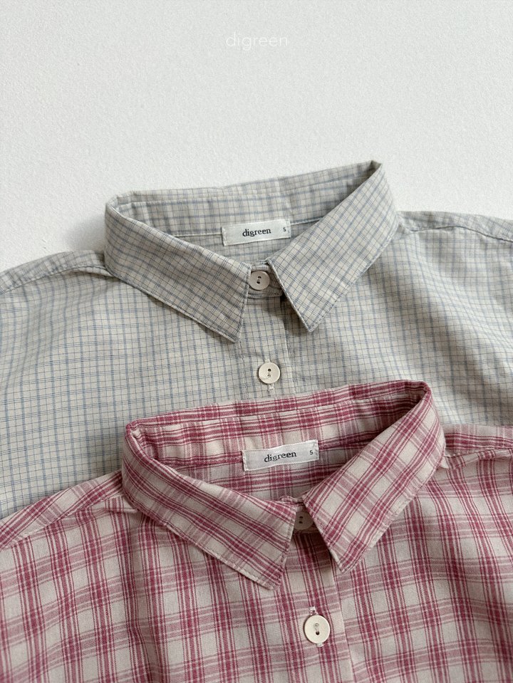 Digreen - Korean Children Fashion - #designkidswear - Check Shirt - 8