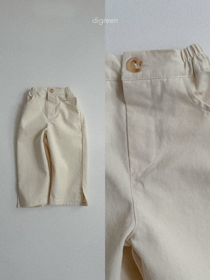 Digreen - Korean Children Fashion - #designkidswear - Slit Pants - 6