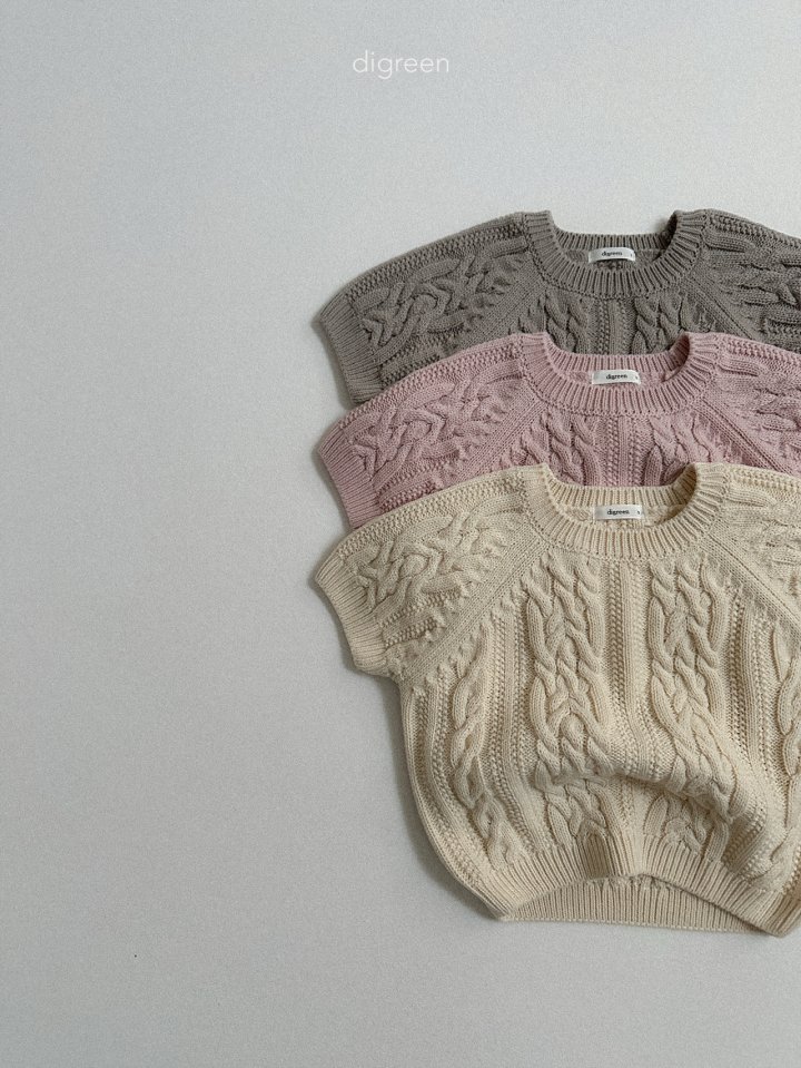 Digreen - Korean Children Fashion - #childrensboutique - Pastel Puff Knit - 4