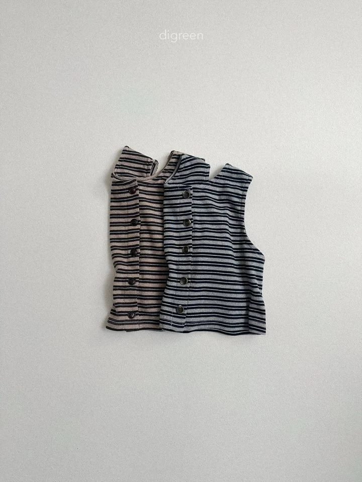 Digreen - Korean Children Fashion - #designkidswear - Multi Vest - 10