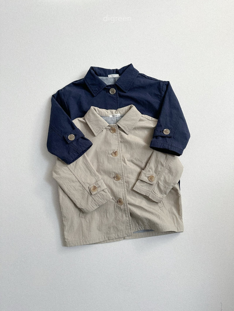 Digreen - Korean Children Fashion - #designkidswear - Half Trench Jacket - 9