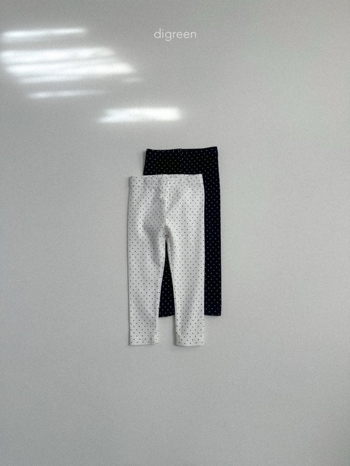 Digreen - Korean Children Fashion - #designkidswear - Dot Leggings - 5