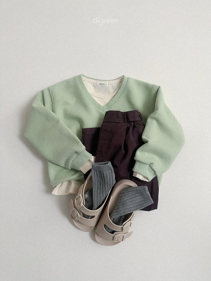 Digreen - Korean Children Fashion - #discoveringself - Plain Tee - 8