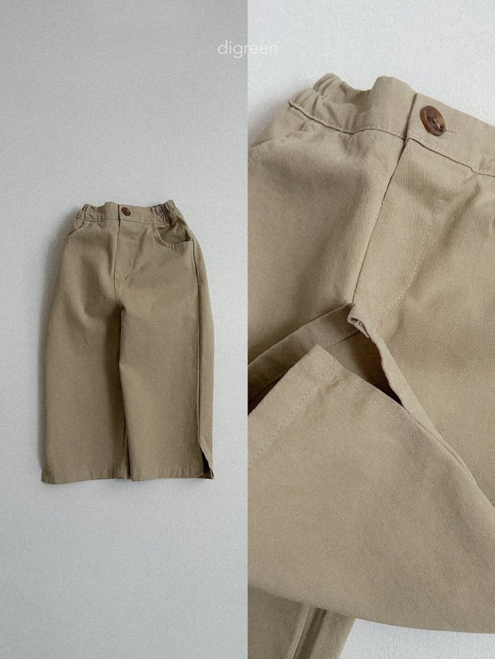 Digreen - Korean Children Fashion - #discoveringself - Slit Pants - 7