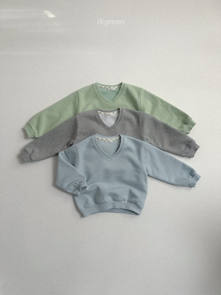 Digreen - Korean Children Fashion - #discoveringself - Bonnie V Neck Sweatshirt - 6