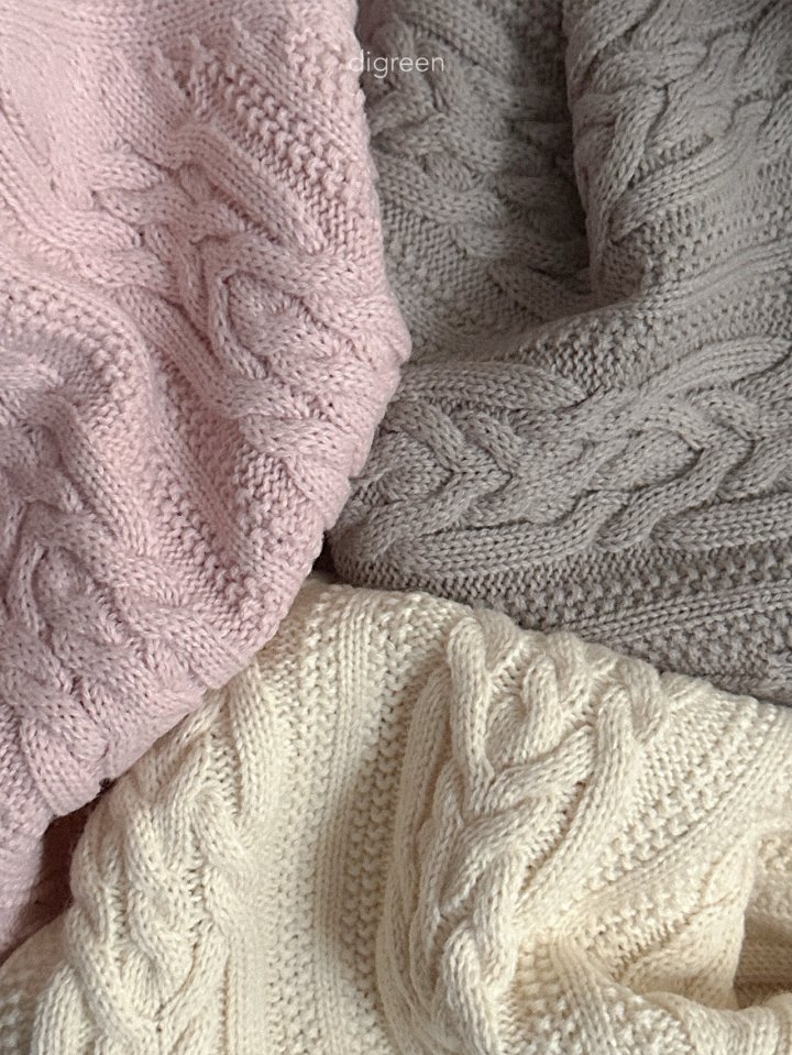 Digreen - Korean Children Fashion - #discoveringself - Pastel Puff Knit - 5