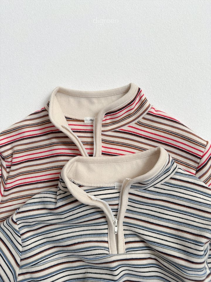 Digreen - Korean Children Fashion - #discoveringself - Rolly Half Zip-Up - 3