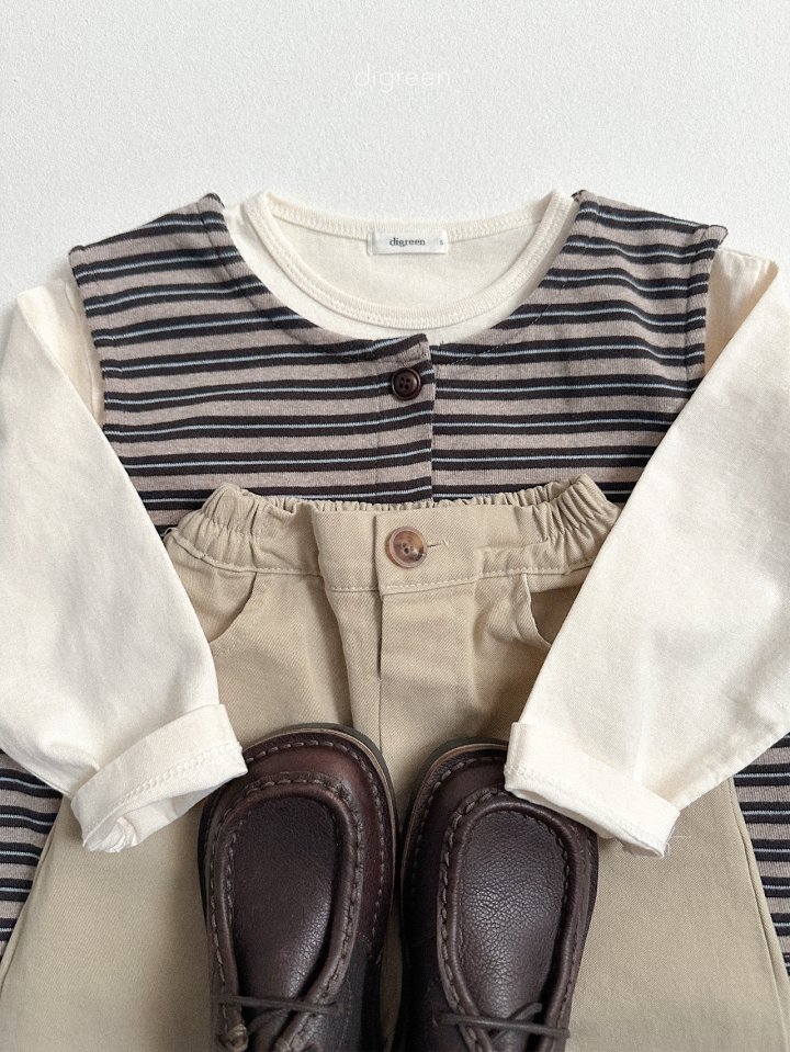 Digreen - Korean Children Fashion - #fashionkids - Slit Pants - 8