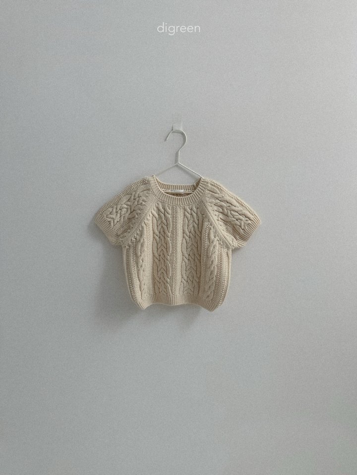 Digreen - Korean Children Fashion - #fashionkids - Pastel Puff Knit - 6