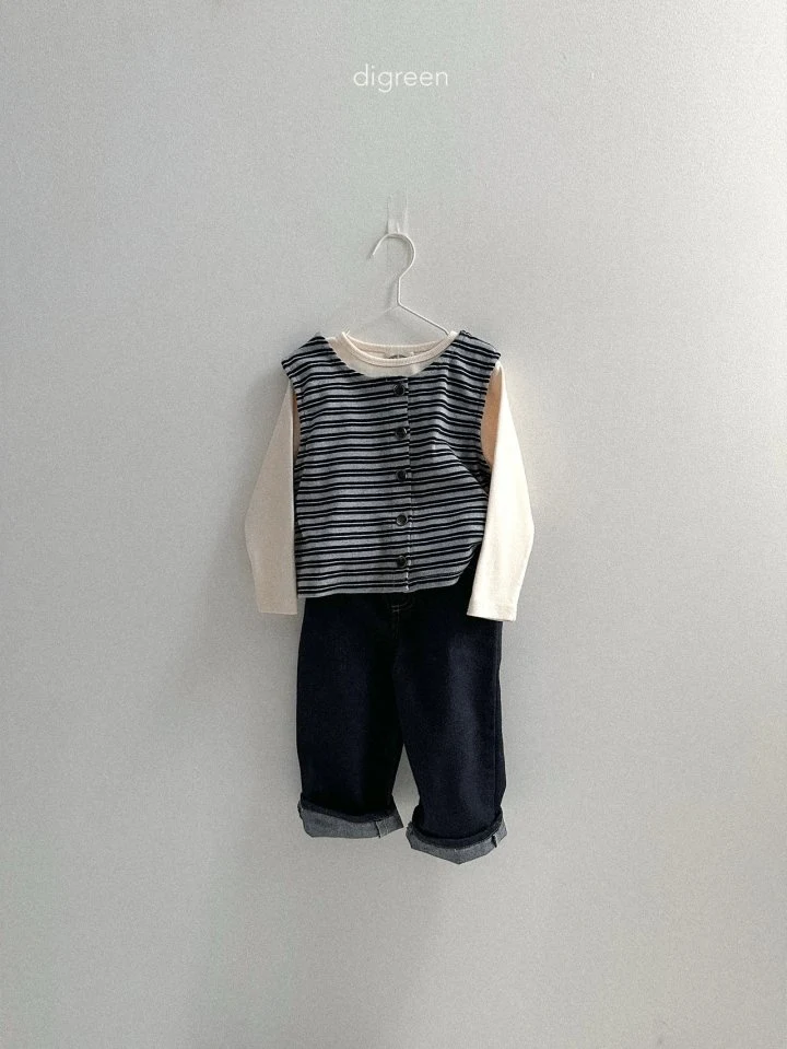 Digreen - Korean Children Fashion - #fashionkids - Multi Vest - 12
