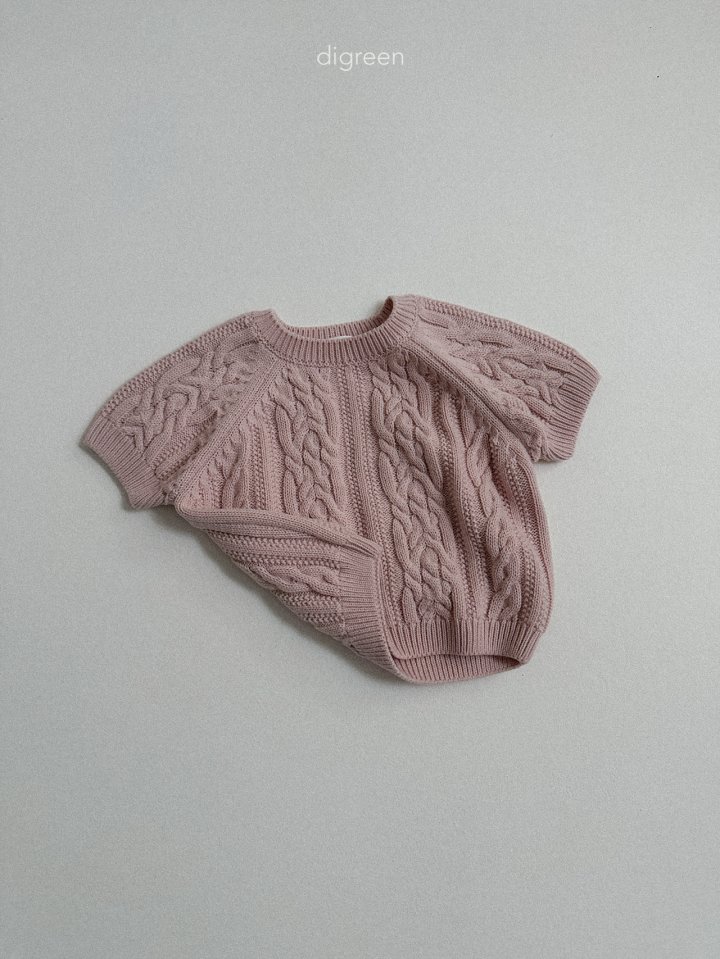 Digreen - Korean Children Fashion - #kidsshorts - Pastel Puff Knit - 7