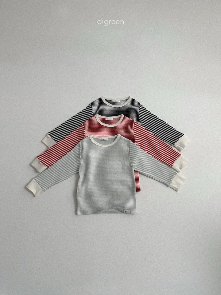 Digreen - Korean Children Fashion - #kidsshorts - Bear Tee - 3