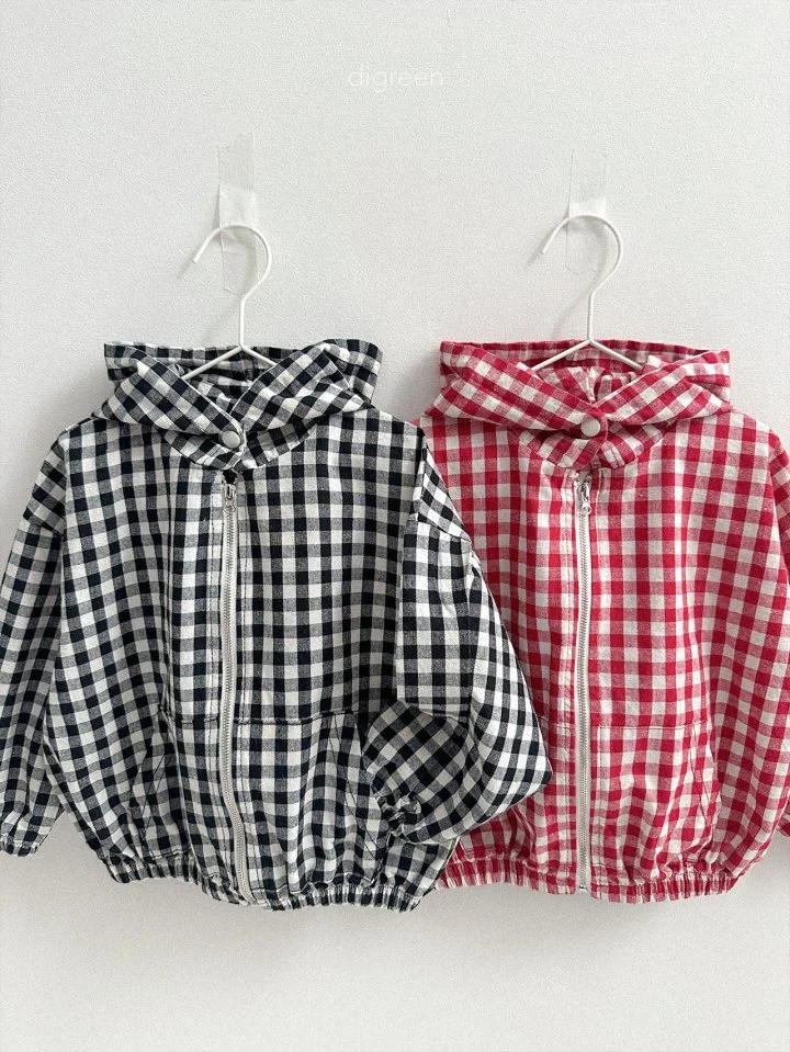 Digreen - Korean Children Fashion - #kidsshorts - Board Hood Zip-Up - 3