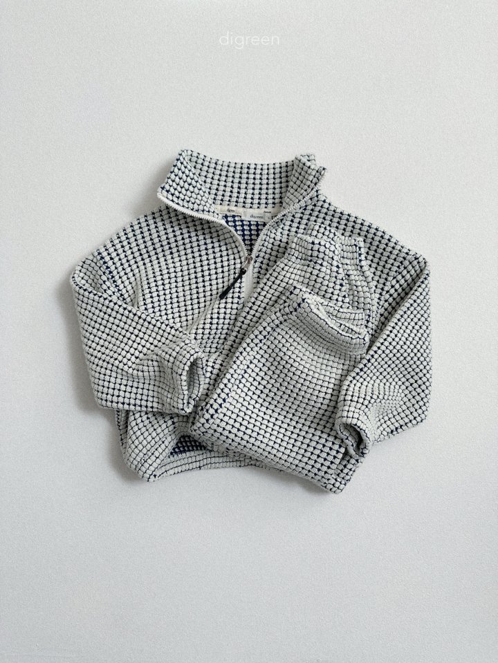 Digreen - Korean Children Fashion - #kidsshorts - Cube Zip-Up - 11