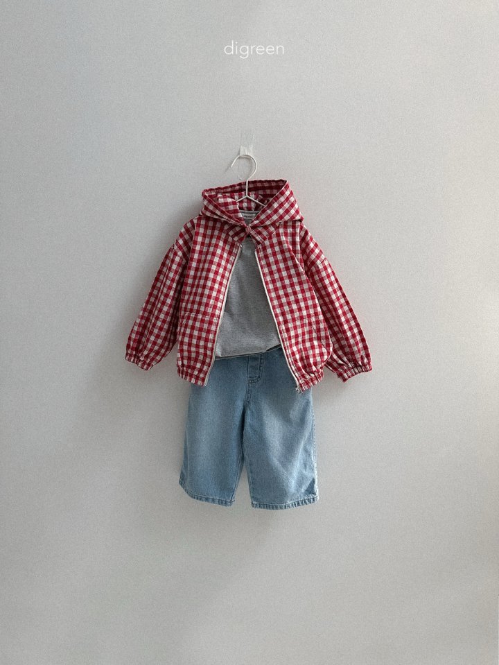 Digreen - Korean Children Fashion - #kidsstore - Plain Tee - 11