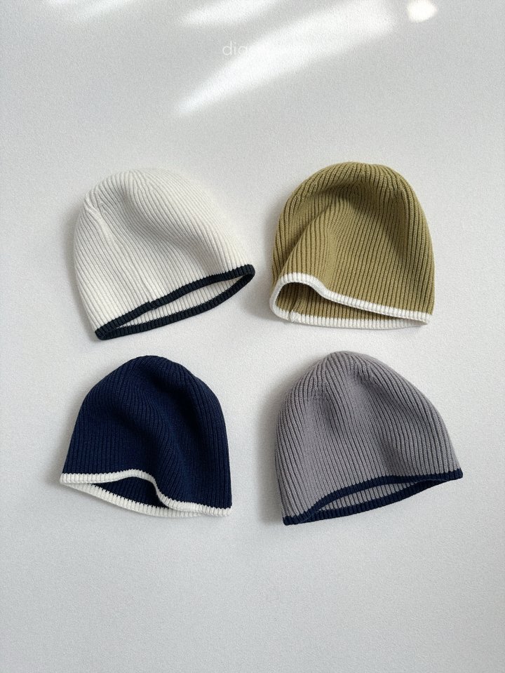 Digreen - Korean Children Fashion - #kidsstore - Line Beanie - 3