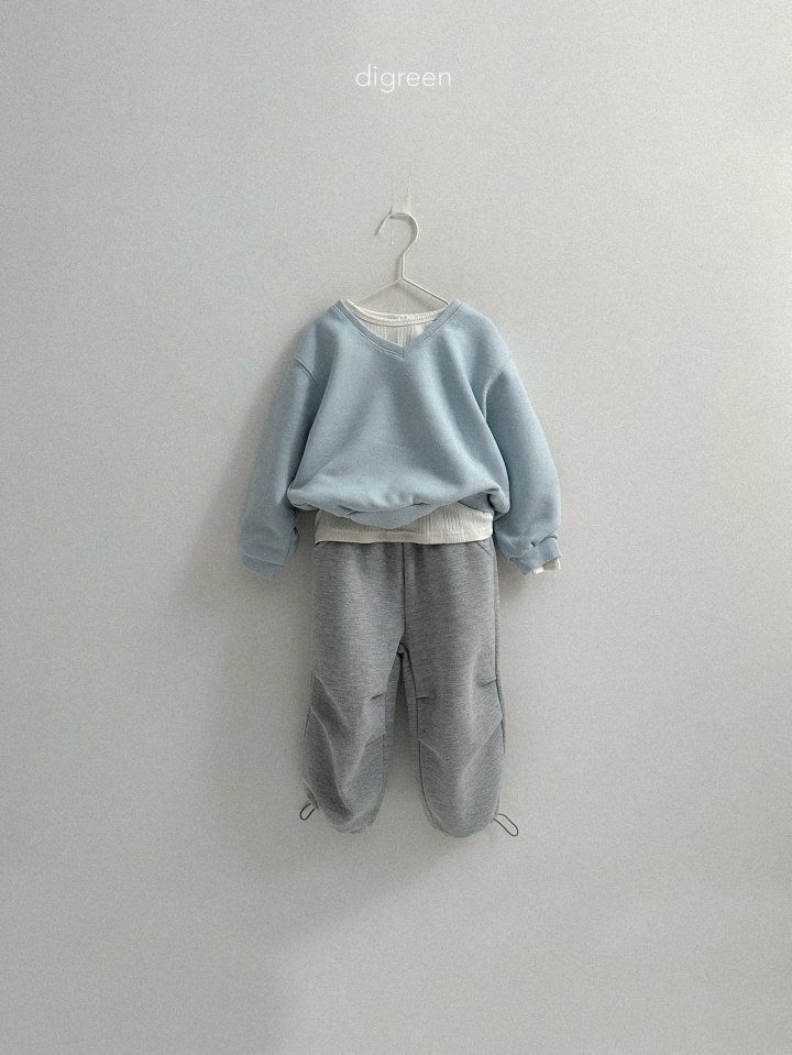 Digreen - Korean Children Fashion - #kidzfashiontrend - Bonnie V Neck Sweatshirt - 10